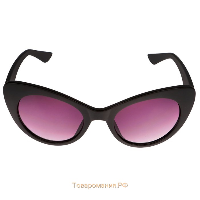 Очки солнцезащитные "OneSun", uv 400, дужка 14 см, ширина 15 см, линзы градиент, фиолетовые