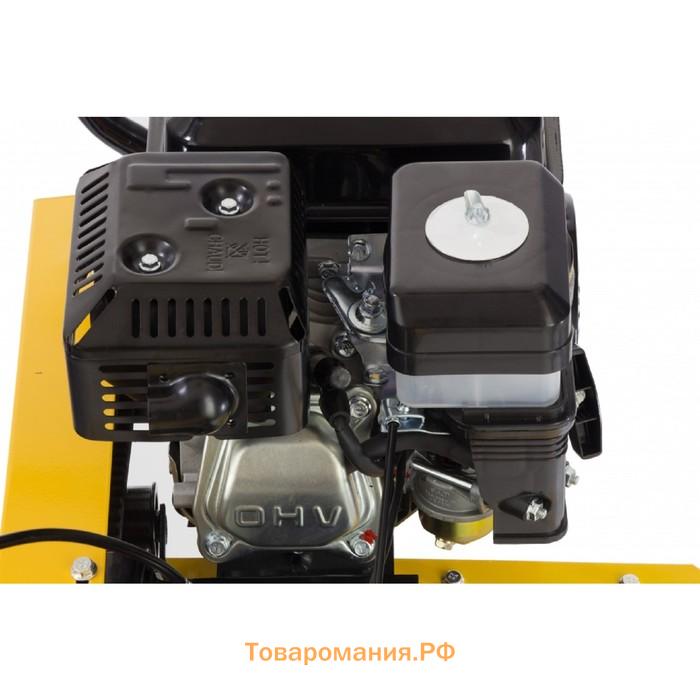 Мотоблок Denzel DPT-270S, 7 л.с, 850х350 мм, фрез 3х4, шкив отбора мощности, передачи 2В/1Н