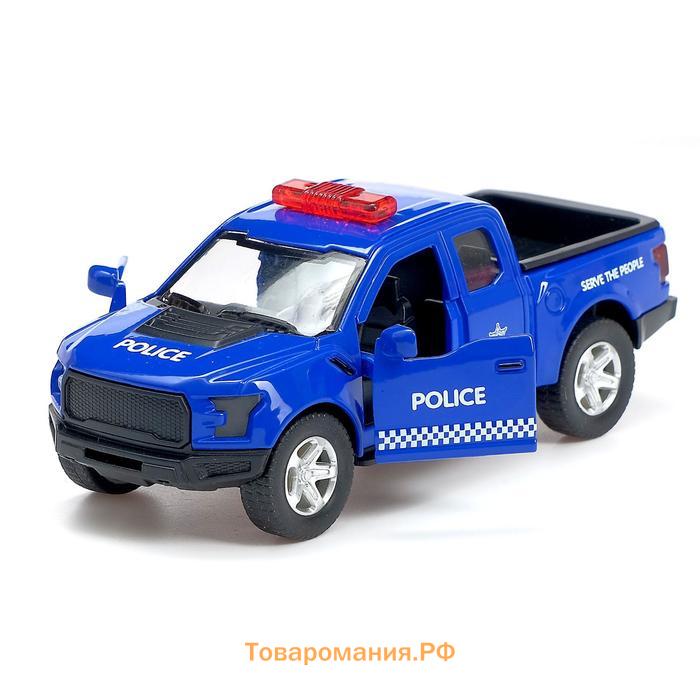 Парковка-автомойка «Полицейский участок» с машинкой и рацией, световые и звуковые эффекты