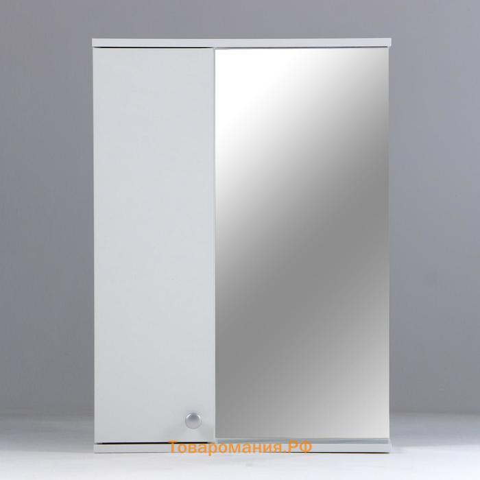 Зеркало-шкаф для ванной комнаты 60, универсальный, 83,2 см х 60 см х 18 см