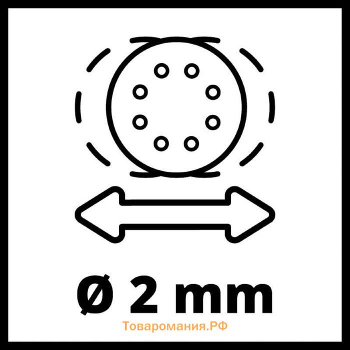 Шлифмашина эксцентриковая Einhell PXC TE-RS 18, 18 В, d=125 мм, 11000 об/мин, БЕЗ АКБ/ЗУ