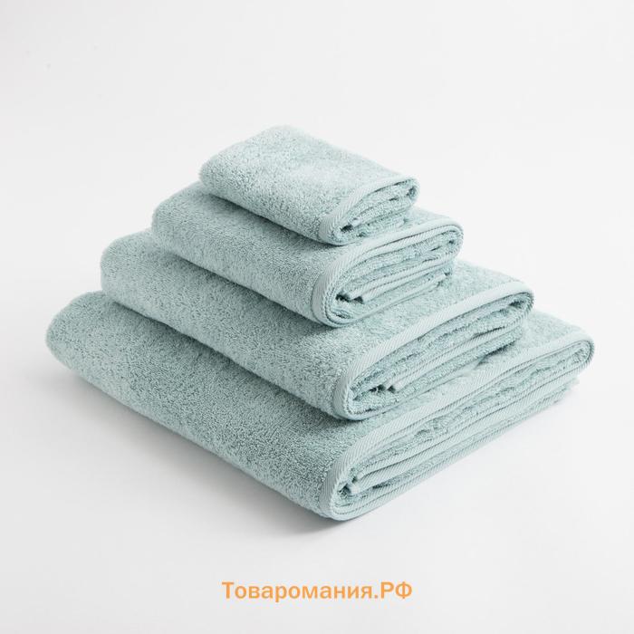 Полотенце махровое  Organic Mint 50х90 см, 100% хлопок, 420гр/м2