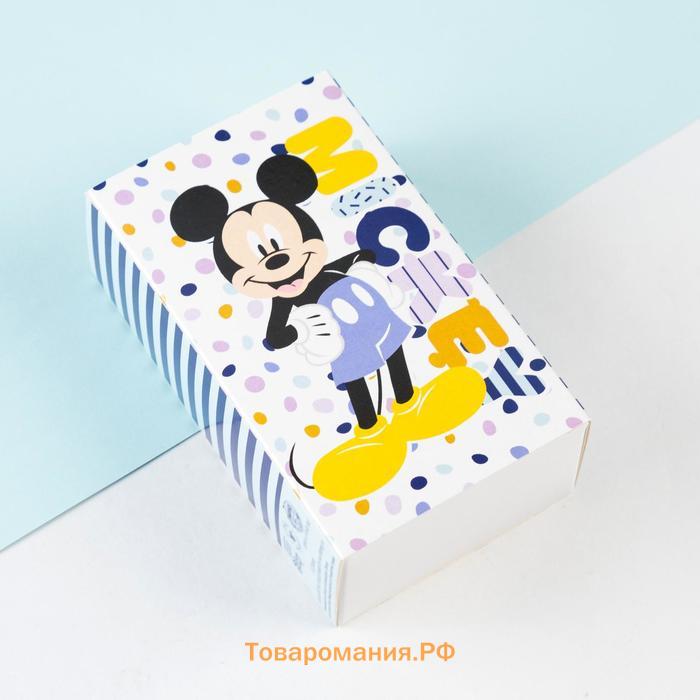 Набор носков Mickey, Микки Маус, 4 пары, 10-12 см