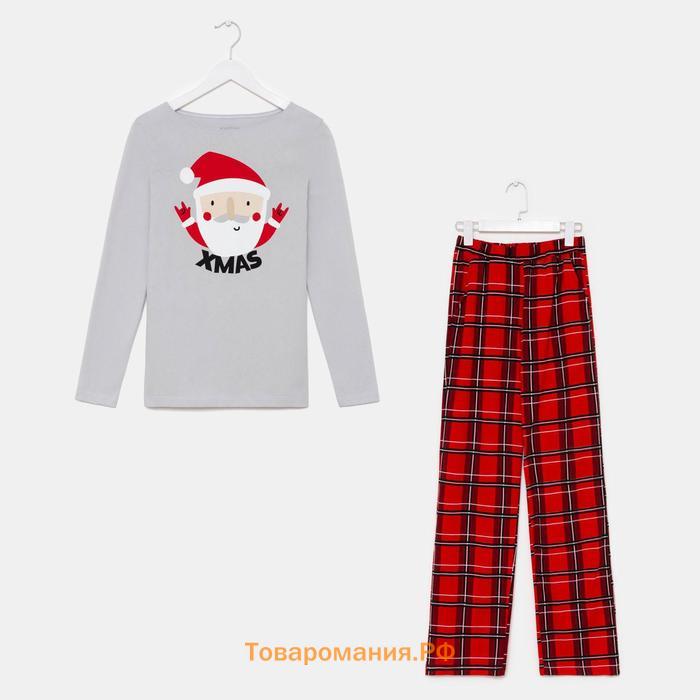 Пижама мужская KAFTAN "Santa" размер 56