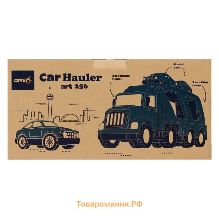 Автовоз Car Hauler, цвета МИКС