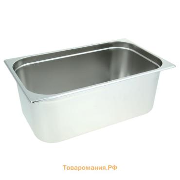 Гастроёмкость 1/1 Hanna Knövell, 200 мм, 53.5×32.5×19 см, толщина 0.6 мм, нержавеющая сталь