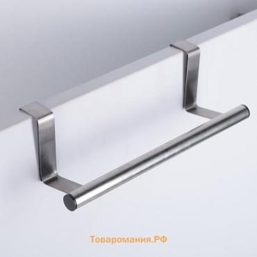 Держатель для полотенец на дверцу «Классик», 23.5×7×8 см, хромированный