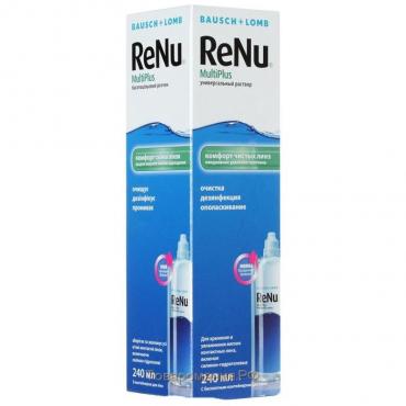 Раствор для линз Renu MultiPlus 240 мл