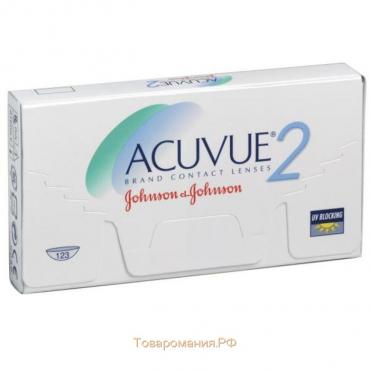 Контактные линзы Acuvue 2, -12/8,3, в наборе 6шт