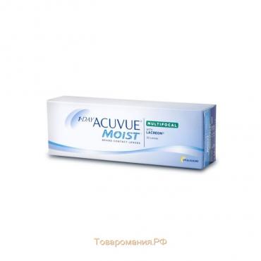 Контактные линзы 1 - Day Acuvue Moist, -9,5/8,5, в наборе 30шт