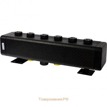 Коллектор распределительный STOUT SDG-0016-005002, три отопительных контура, DN 32