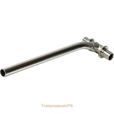Труба аксиальная STOUT SFA-0026-162520, для подключения радиатора, Т-образная, 16мм, 20мм
