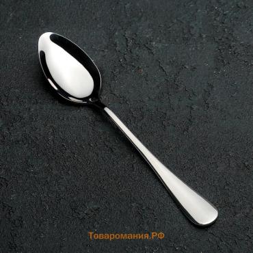 Ложка чайная  «Таун», длина 14 см, нержавеющая сталь, серебристая
