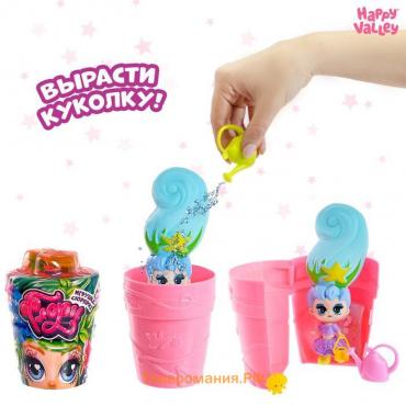 Игрушка-сюрприз в горшке «Флори», МИКС