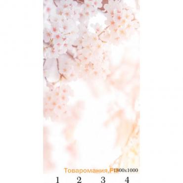 Панель потолочная PANDA Сакура панно 4110 (упаковка 4 шт.), 1,8х1 м