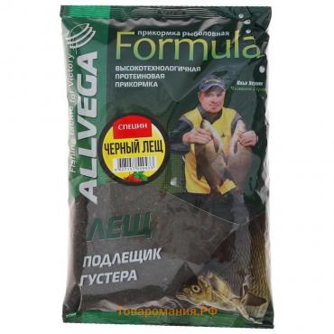 Прикормка Allvega Formula Black Bream Spice, черный лещ специи, 900гр