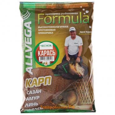 Прикормка Allvega Formula Carassin Gartic, карась чеснок, 900 г