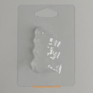 Пластиковая форма для мыла «Новый год! Дед Мороз» 4,5 × 6,5 см