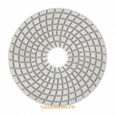 Алмазный гибкий шлифовальный круг Matrix 73510, d=100 мм, P400, мокрое шлифование, 5 шт.