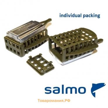 Кормушка фидерная Salmo FEEDER SQUARE с дном, 60 г