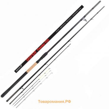 Удилище фидерное Salmo Sniper FEEDER 150, тест 50-150 г., длина 3,6 м.