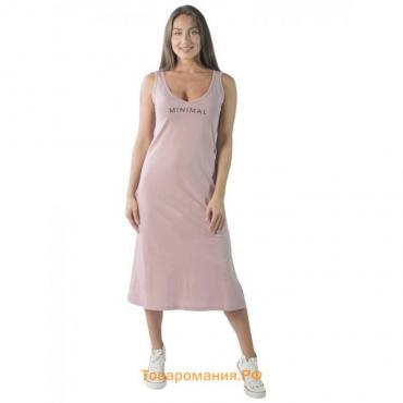 Платье женское Minimal, размер 46, цвет розовый