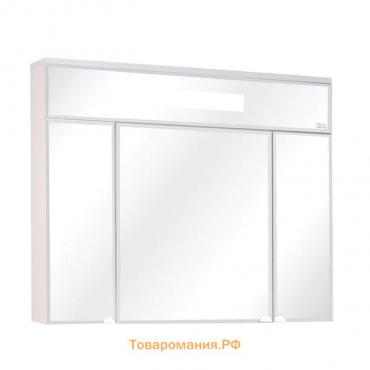 Зеркало шкаф Onika Сигма 90.01 для ванной комнаты, с подсветкой