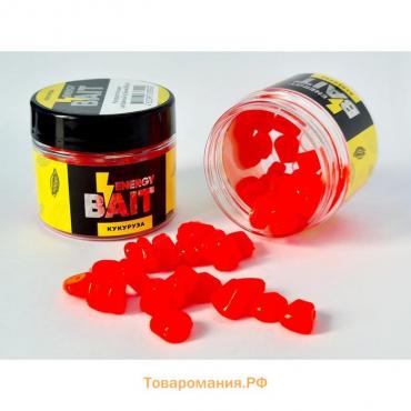 Искусственная насадка ENERGY BAIT «Кукуруза», плавающая, ароматизированная, 60 шт, цвет красный   91