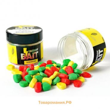 Искусственная насадка ENERGY BAIT «Кукуруза», плавающая, ароматизированная, 60 шт, цвет МИКС   91476